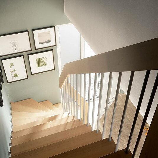 Inklusivausstattung-Treppe