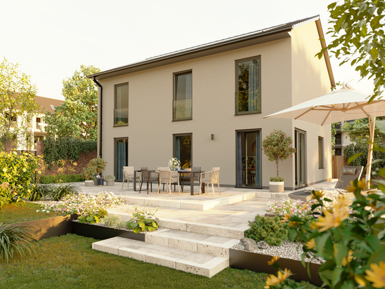 Stadthäuser mit flexibler Raumaufteilung für Familien Die Stadthäuser von Town & Country bieten 100 bis 151 m² Wohnfläche. Durch flexible Grundrisse passen sie sich individuellen Bedürfnissen an.
